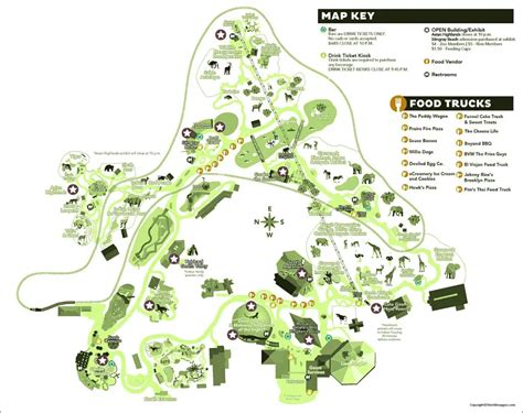 Omaha Zoo Map [Printable Omaha Henry Doorly Zoo Map]