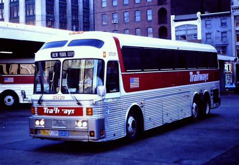 Trailways bus 25129 (Eagle model 10) | Bus, Bus coach, School bus rv