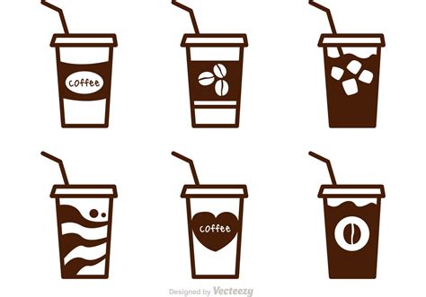 Iced Coffee Vector Art, Icons, and Graphics for Free Download