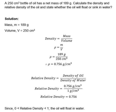 Relative density formula - MarleneYumna