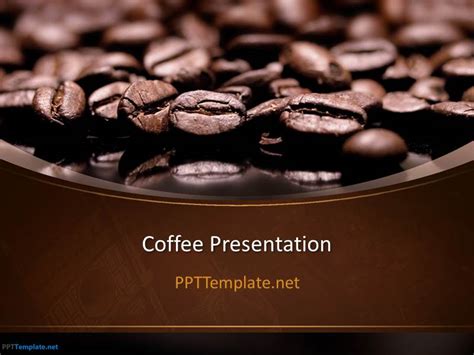 Free Coffee PPT Template for PowerPoint