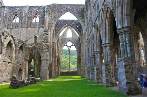 Catholicism and Beauty - The ruins of Tintern Abbey in Wales, Great...