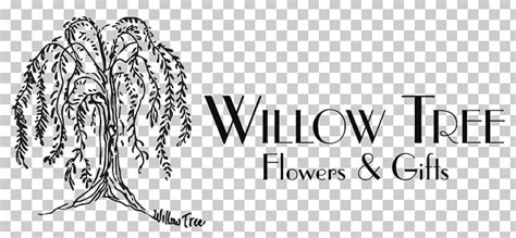 Willow Tree Flowers & Gifts Black Willow Logo Graphics PNG, Clipart ...