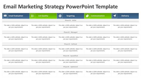 Email Marketing Strategy PowerPoint Template | PPT Templates