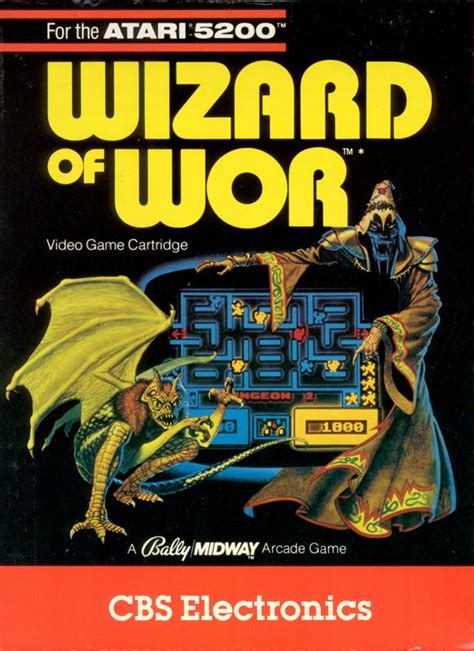 Wizard of Wor (1980) Arcade box cover art - MobyGames