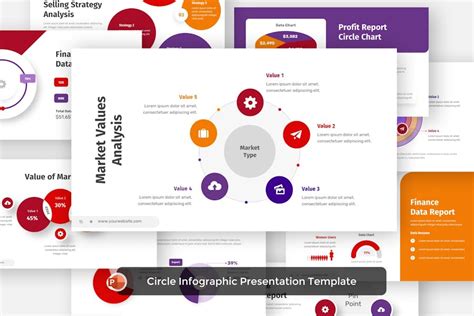 Circle Diagram PowerPoint Presentation Incl. circle & pie - Envato Elements