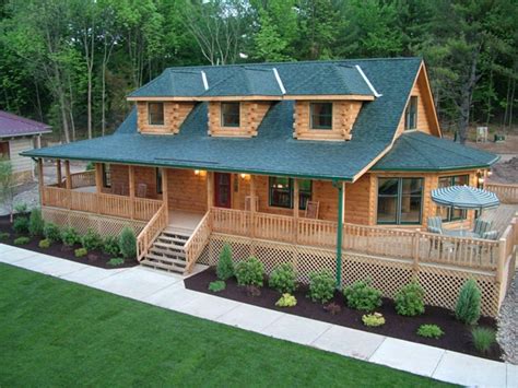 Log Cabin Landscaping Ideas - Landscaping Designs For Log Cabins