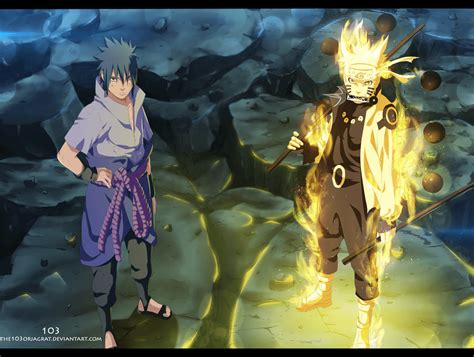 Naruto Uzumaki And Sasuke Uchiha Vs Madara Uchiha