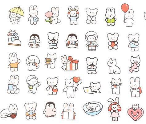 Cute Animal Stickers