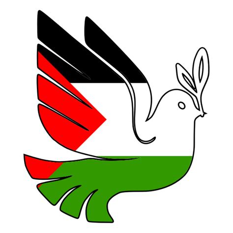 Peace for Palestine vector image | Free SVG