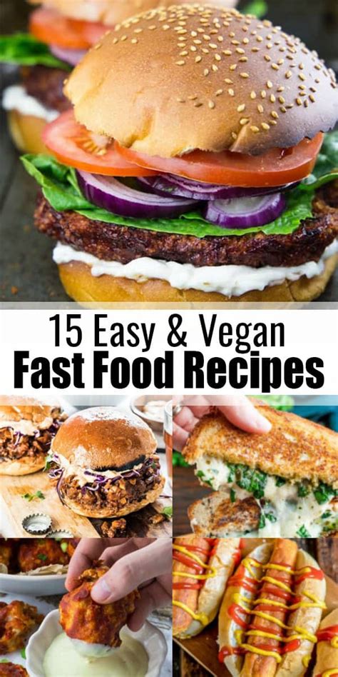 15 Drool-Worthy Vegan Fast Food Recipes - Vegan Heaven