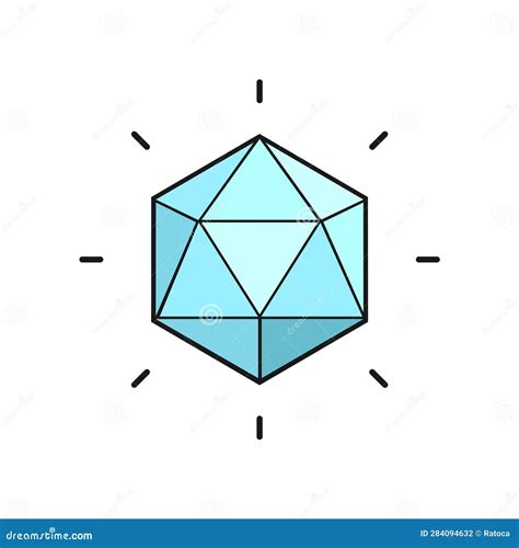 Design of jewel flat draw stock vector. Illustration of stone - 284094632