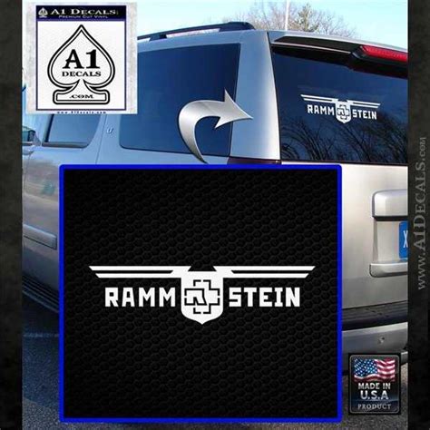 Rammstein Decal Sticker » A1 Decals