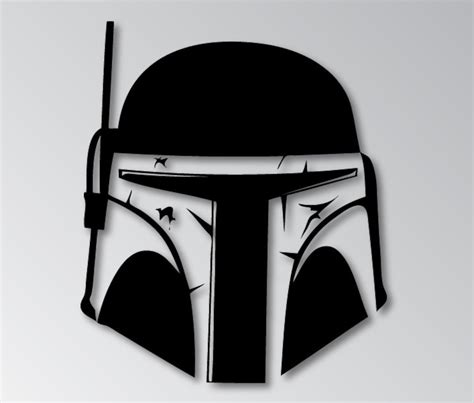 Boba Fett Logo Vinyl Decal Sticker Bumper Sticker Decal - Etsy