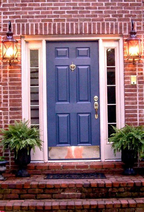 29 Front Door Colors For Beige Brick House Photos