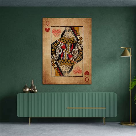 Vintage Queen of Hearts Art | MusaArtGallery™