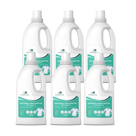 Pure Nature Liquid Detergent (6 x 2 liter bottles)) - PureNature