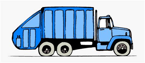 Svg Freeuse Garbage Truck Clipart Black And White - Truck Clipart ...