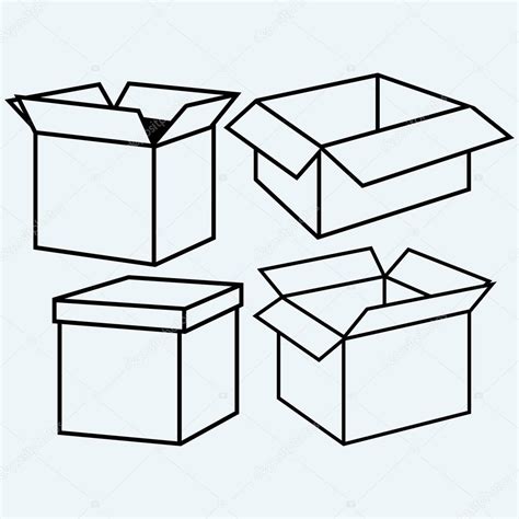 Cardboard box vector Stock Vector Image by ©Kreativ #98061224