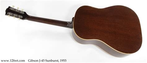 Gibson J-45 Sunburst, 1955 | www.12fret.com