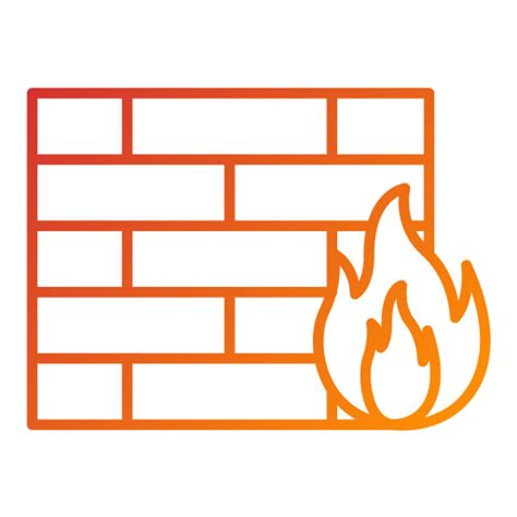 Firewall Generic Gradient icon