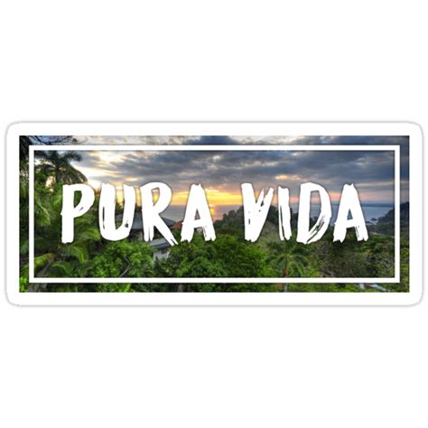 "Pura Vida" Stickers by hilary4 | Redbubble