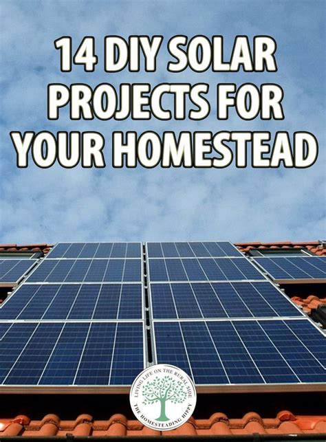 24 DIY Solar Projects for Your Homestead * The Homesteading Hippy | Diy ...