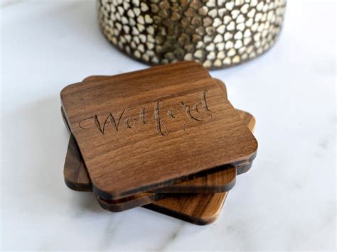 Personalized Coasters Personalized Custom Coasters Engraved Coasters ...