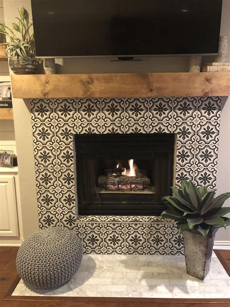 How To Install Tile Over A Brick Fireplace – Fireplace Guide by Linda