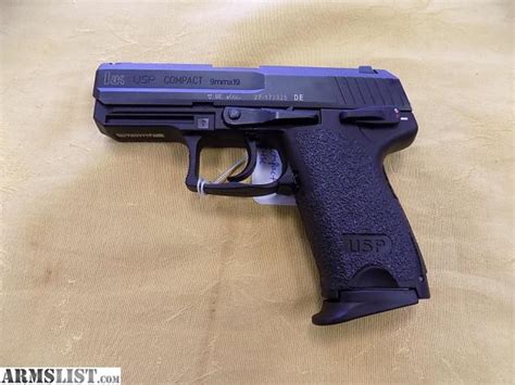 ARMSLIST - For Sale: HK USP Compact H&K Heckler and Koch USP 9mm USP ...