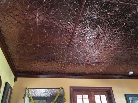 Know Before You Install: Real Copper Ceiling Tiles vs. Faux Copper ...