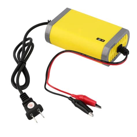 12 volt 2 amp smart car battery charger voltage rechargeable battery ...