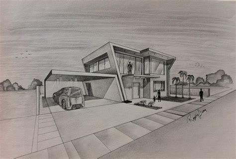 Architecture Design Drawing Sketch