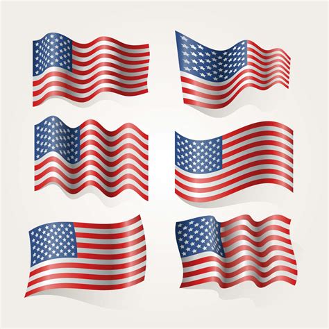 American Flag Vector 508925 Vector Art at Vecteezy