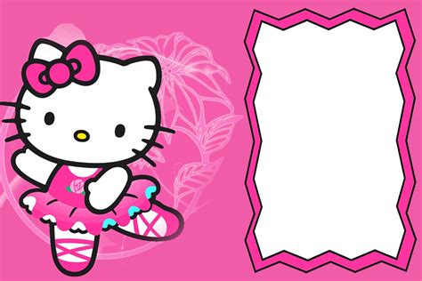 Hello Kitty Free Printable Invitation Templates