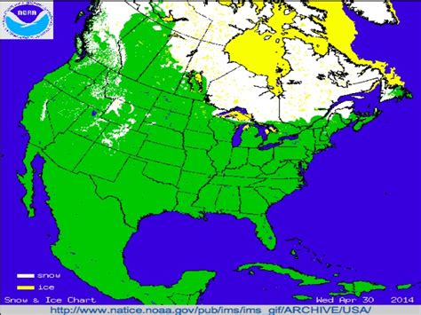 Snow and Ice Cover - Map Viewer | NOAA Climate.gov