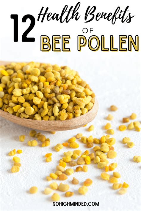 12 Health Benefits of Bee Pollen - So High-Minded