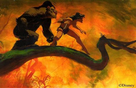 Tarzan Concept | Tarzan, Disney concept art, Disney art