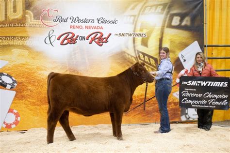 Western National Red Angus Show - Western States Red Angus Association ...