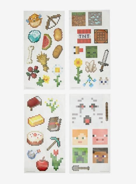 Minecraft Wall Decals | Hot Topic