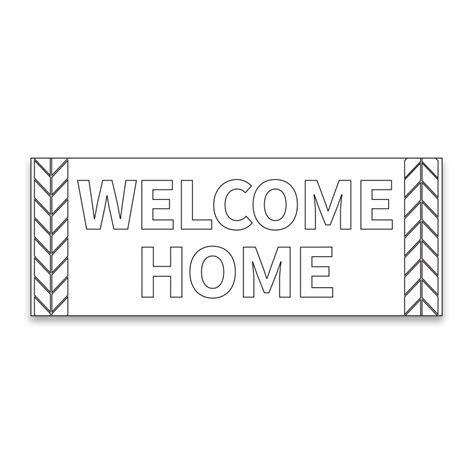 Pages Of Welcome Banners Coloring Pages