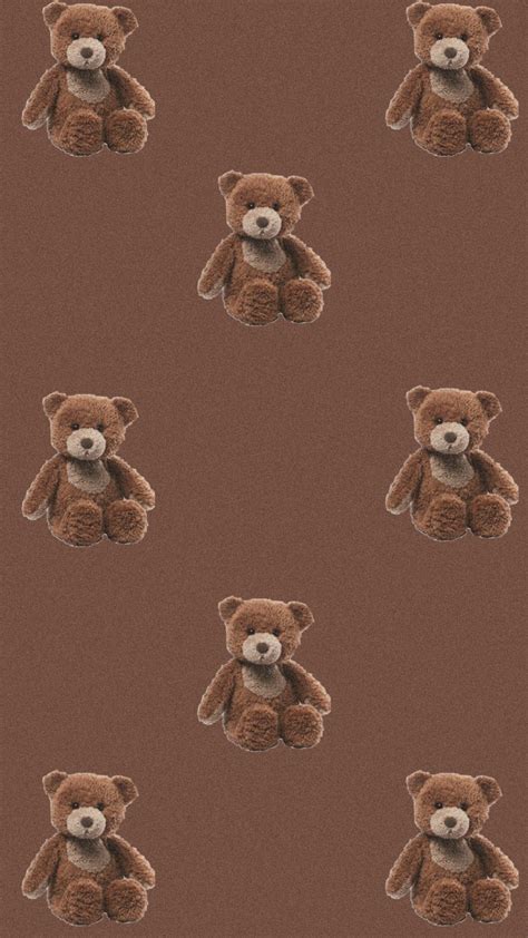 Details more than 55 cute brown bear wallpaper latest - in.cdgdbentre