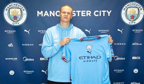 Erling Haaland Joins Manchester City; Transfer Confirmed By The Blues