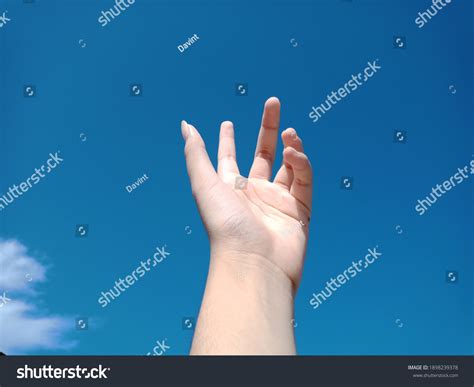 Hand Reaching Out Towards Sky Stock Photo 1898239378 | Shutterstock