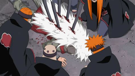 When does Jiraiya die in Naruto?