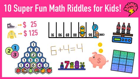 10 Super Fun Math Riddles for Kids Ages 10+ (with Answers) — Mashup Math