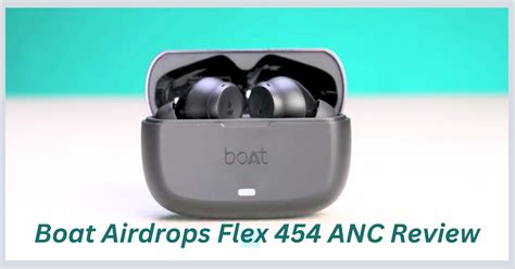 Boat Airdrops Flex 454 ANC Review