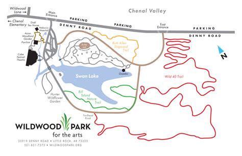 Park Map – Wildwood Park for the Arts