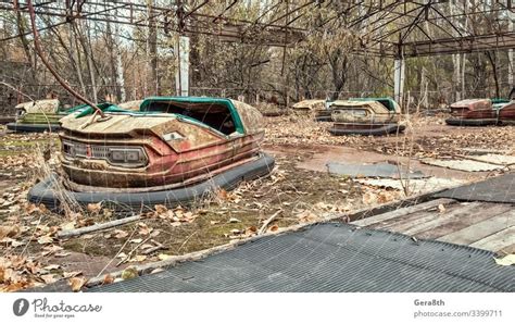 abandoned amusement park in Chernobyl Ukraine - a Royalty Free Stock ...