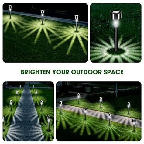 [Amazon.ca] 12 Pack Waterproof Solar Pathway Lights, $13.20 ...